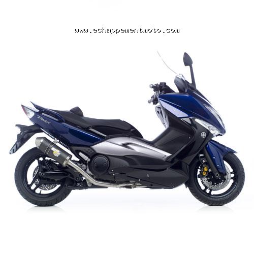 YAMAHA T-MAX 2008 Leovince Ligne Ovale Carbone YAMAHA T-MAX 2008 Leovince Ligne Ovale Carbone